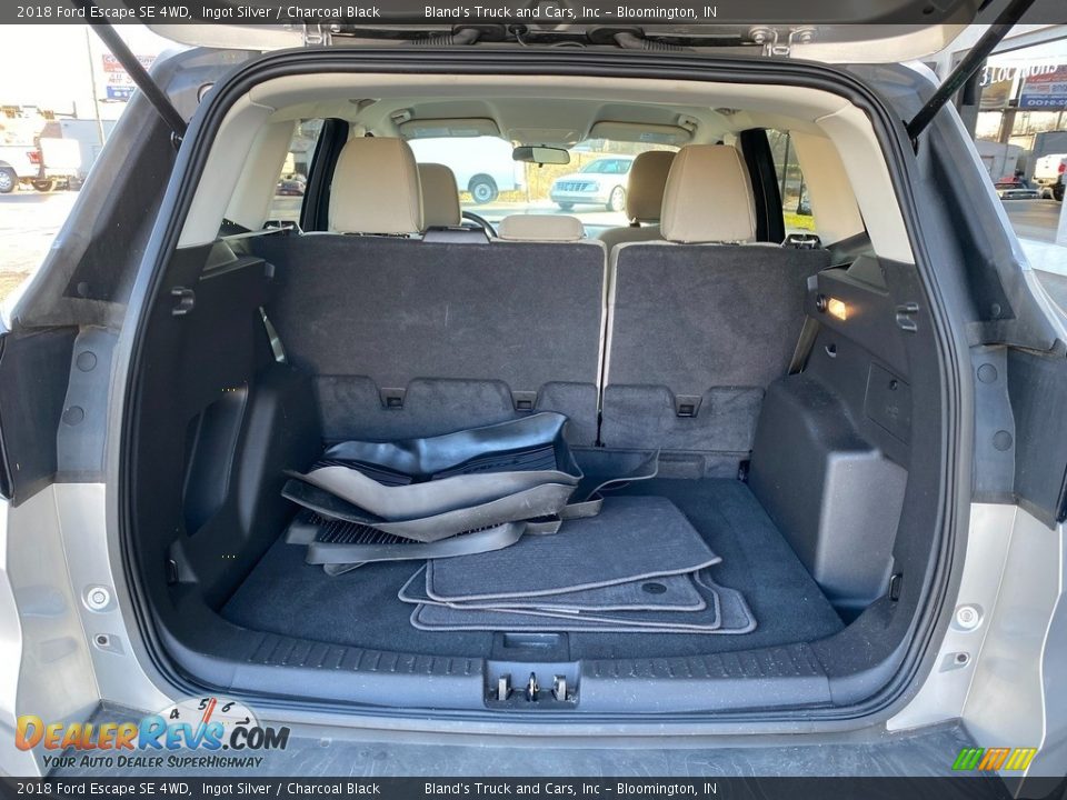 2018 Ford Escape SE 4WD Ingot Silver / Charcoal Black Photo #9
