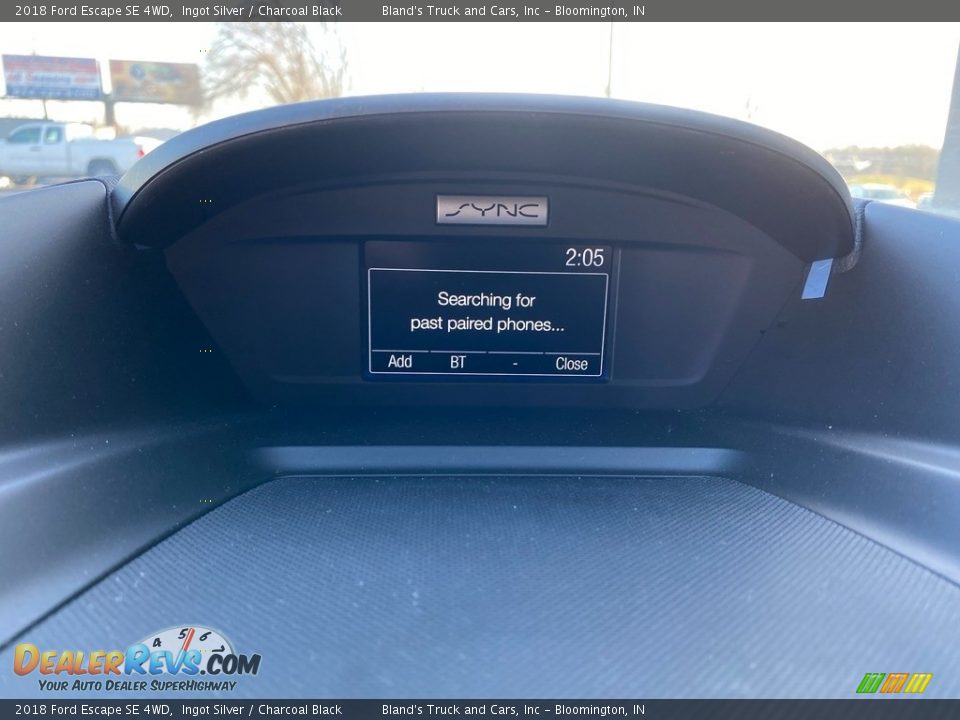 2018 Ford Escape SE 4WD Ingot Silver / Charcoal Black Photo #26