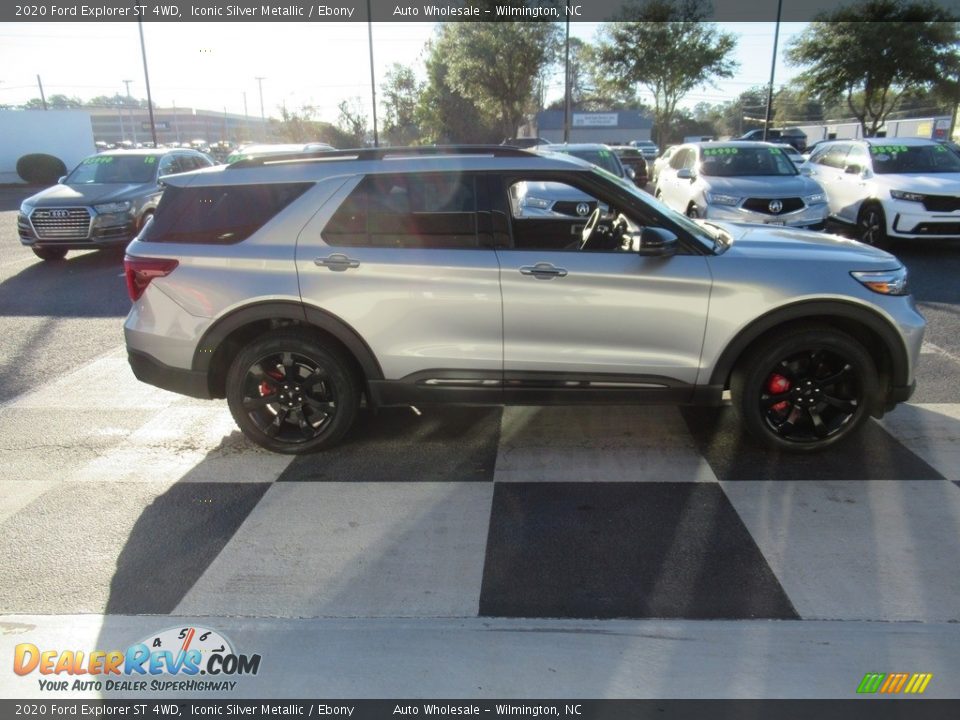 2020 Ford Explorer ST 4WD Iconic Silver Metallic / Ebony Photo #3