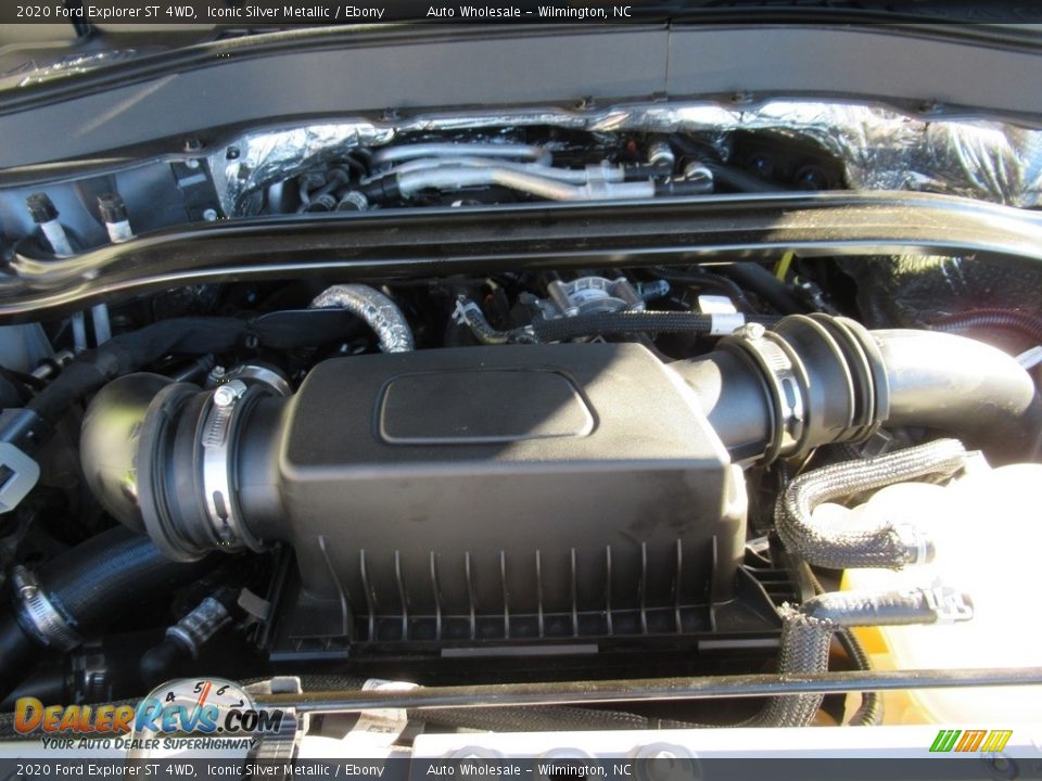 2020 Ford Explorer ST 4WD Iconic Silver Metallic / Ebony Photo #6