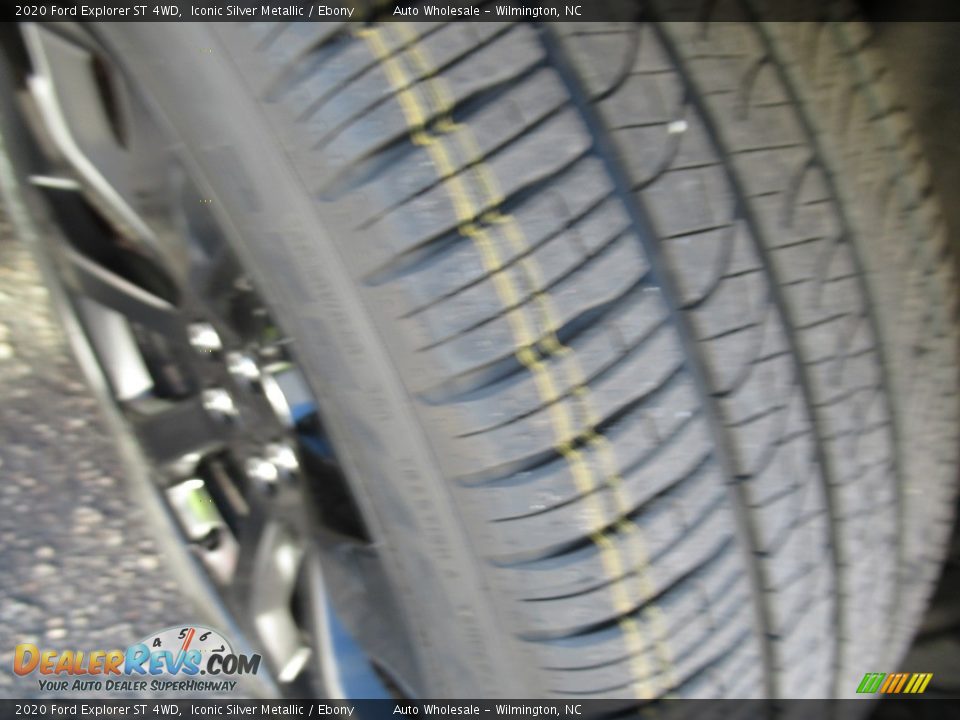 2020 Ford Explorer ST 4WD Iconic Silver Metallic / Ebony Photo #8