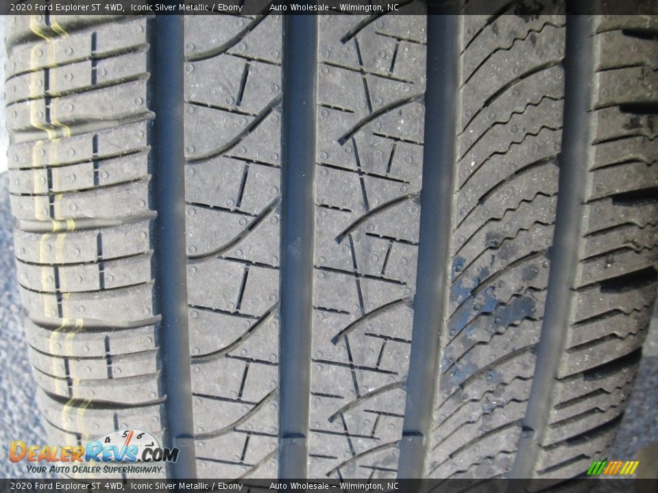 2020 Ford Explorer ST 4WD Iconic Silver Metallic / Ebony Photo #9