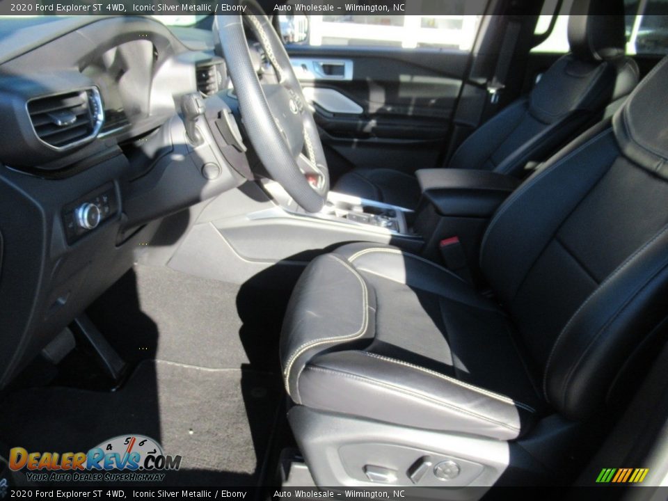 2020 Ford Explorer ST 4WD Iconic Silver Metallic / Ebony Photo #10