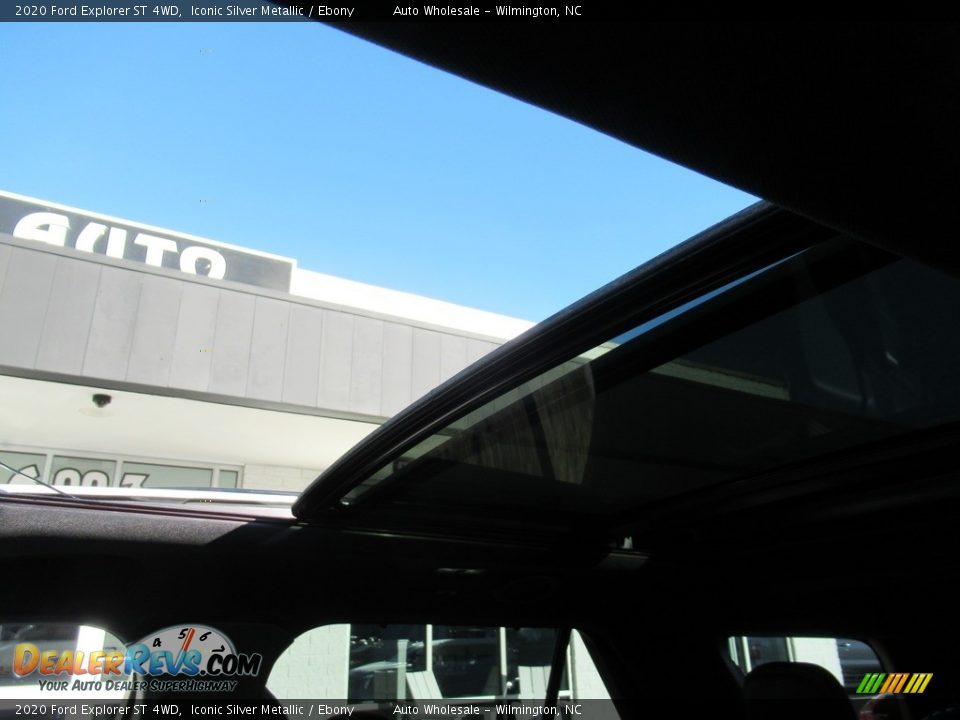 2020 Ford Explorer ST 4WD Iconic Silver Metallic / Ebony Photo #11