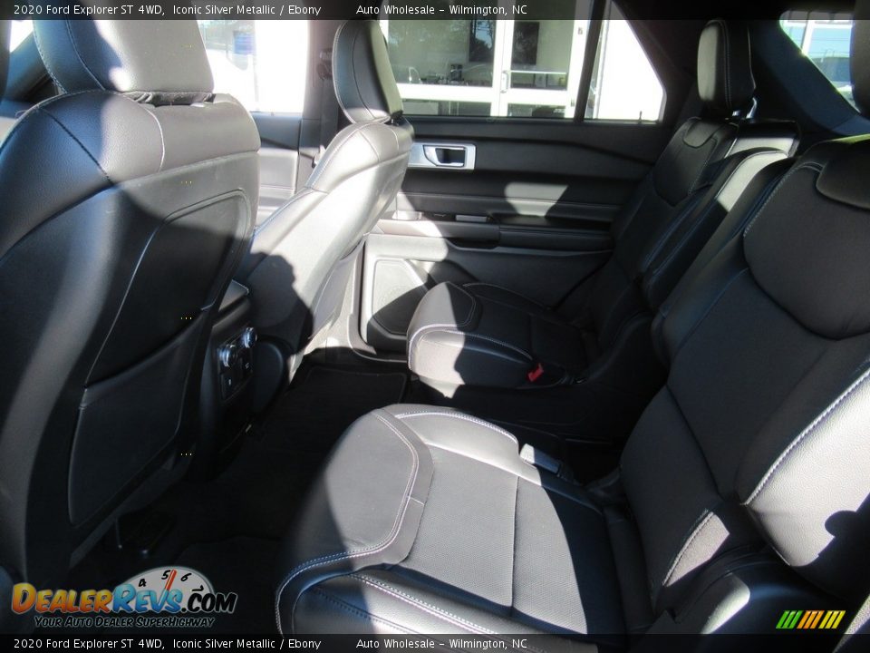 2020 Ford Explorer ST 4WD Iconic Silver Metallic / Ebony Photo #12
