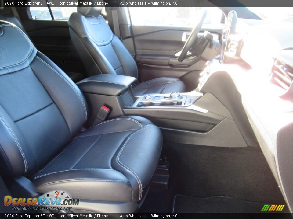 2020 Ford Explorer ST 4WD Iconic Silver Metallic / Ebony Photo #13
