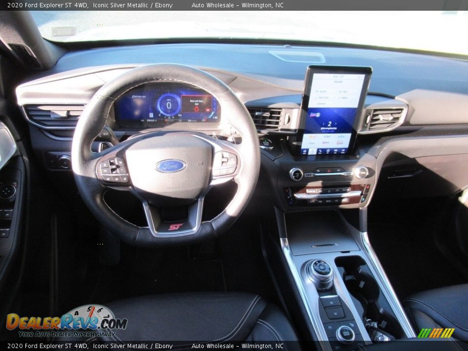 2020 Ford Explorer ST 4WD Iconic Silver Metallic / Ebony Photo #15