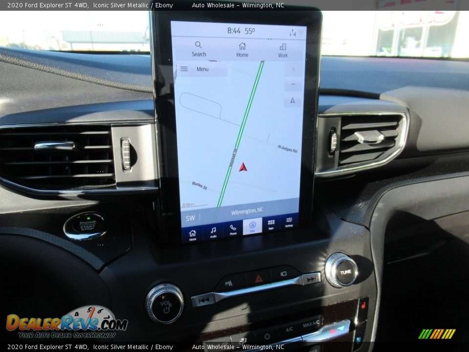 2020 Ford Explorer ST 4WD Iconic Silver Metallic / Ebony Photo #17