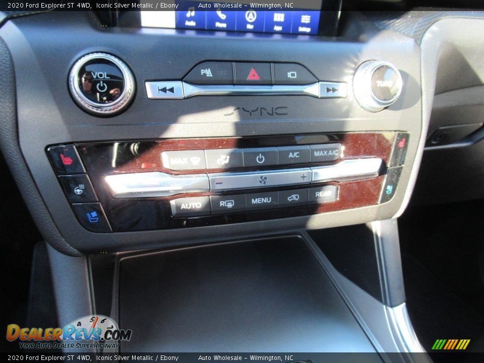 2020 Ford Explorer ST 4WD Iconic Silver Metallic / Ebony Photo #18