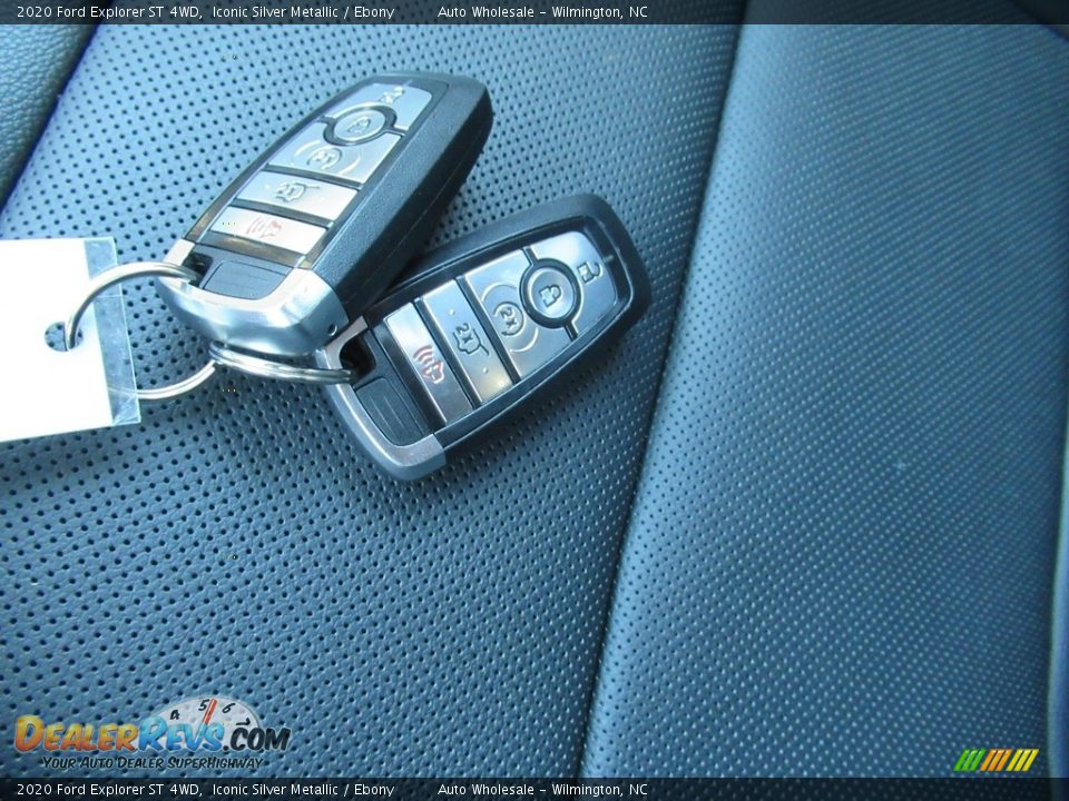 2020 Ford Explorer ST 4WD Iconic Silver Metallic / Ebony Photo #20