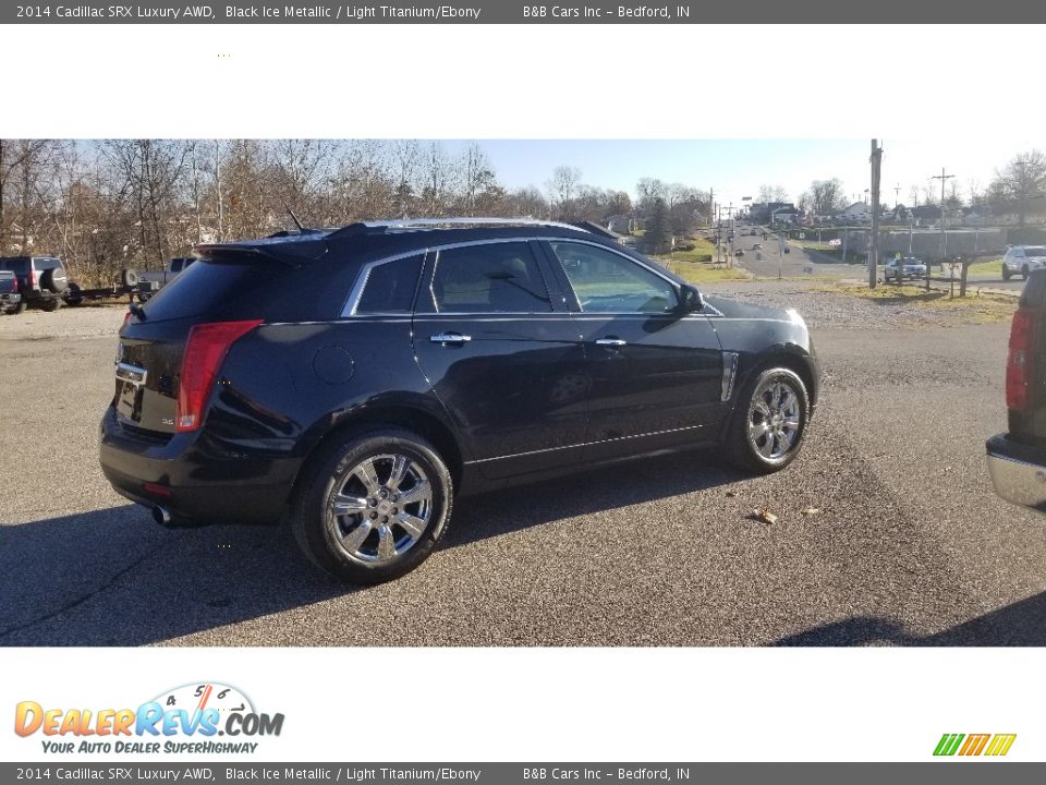 2014 Cadillac SRX Luxury AWD Black Ice Metallic / Light Titanium/Ebony Photo #1