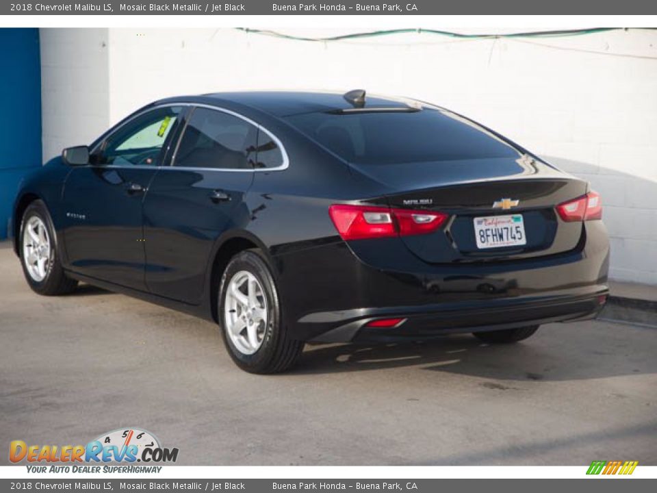 2018 Chevrolet Malibu LS Mosaic Black Metallic / Jet Black Photo #2