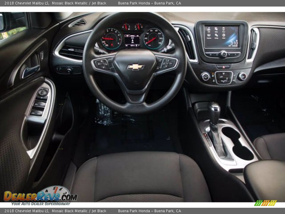 2018 Chevrolet Malibu LS Mosaic Black Metallic / Jet Black Photo #5