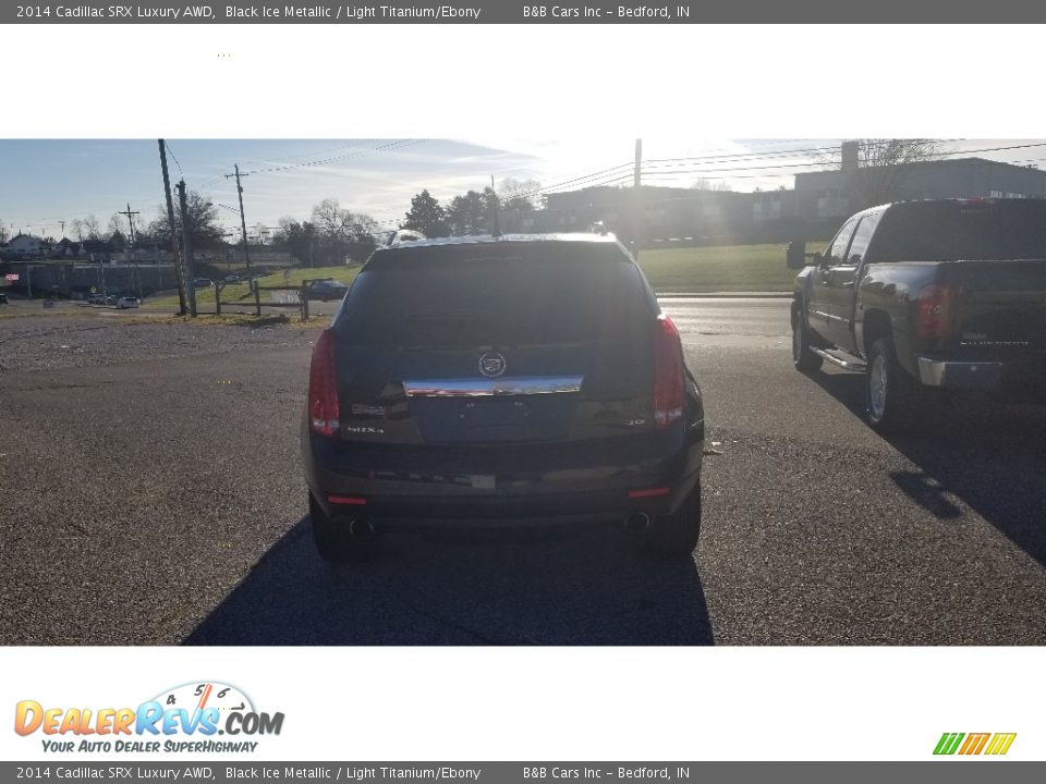 2014 Cadillac SRX Luxury AWD Black Ice Metallic / Light Titanium/Ebony Photo #3