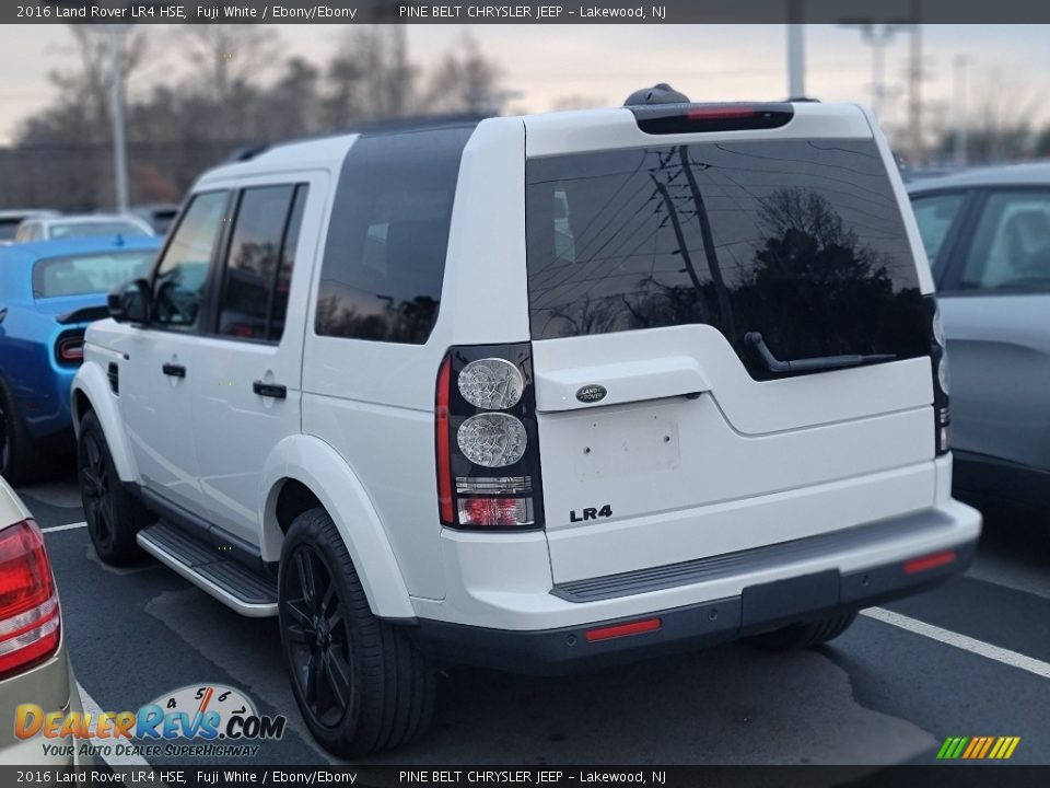 2016 Land Rover LR4 HSE Fuji White / Ebony/Ebony Photo #4