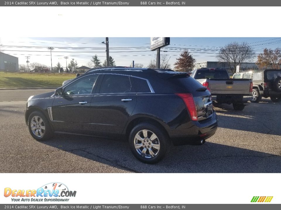 2014 Cadillac SRX Luxury AWD Black Ice Metallic / Light Titanium/Ebony Photo #5