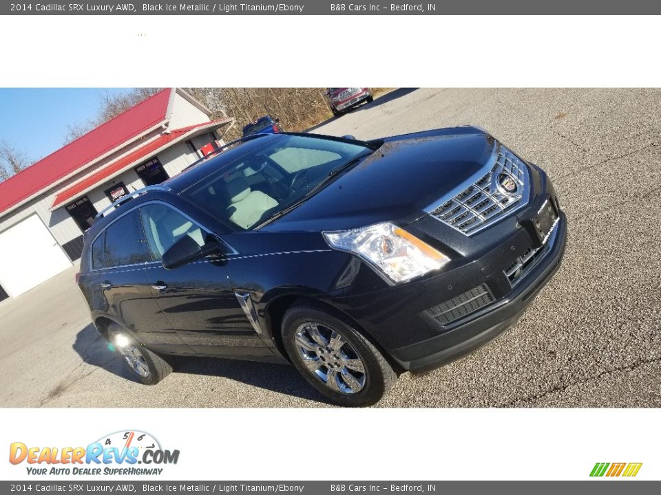 2014 Cadillac SRX Luxury AWD Black Ice Metallic / Light Titanium/Ebony Photo #6