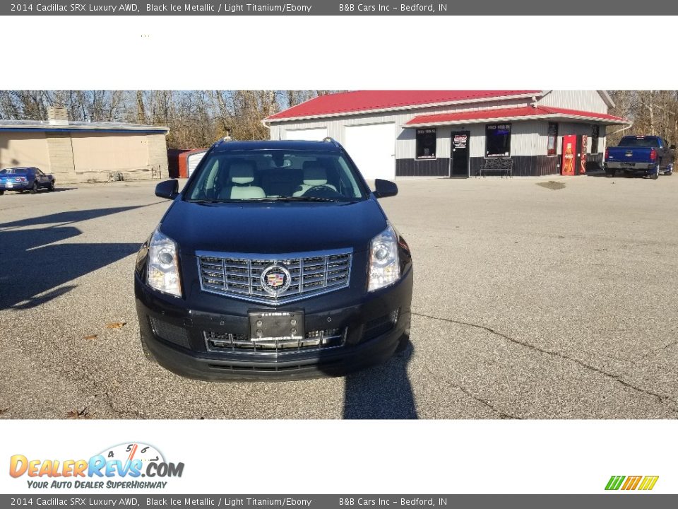 2014 Cadillac SRX Luxury AWD Black Ice Metallic / Light Titanium/Ebony Photo #7