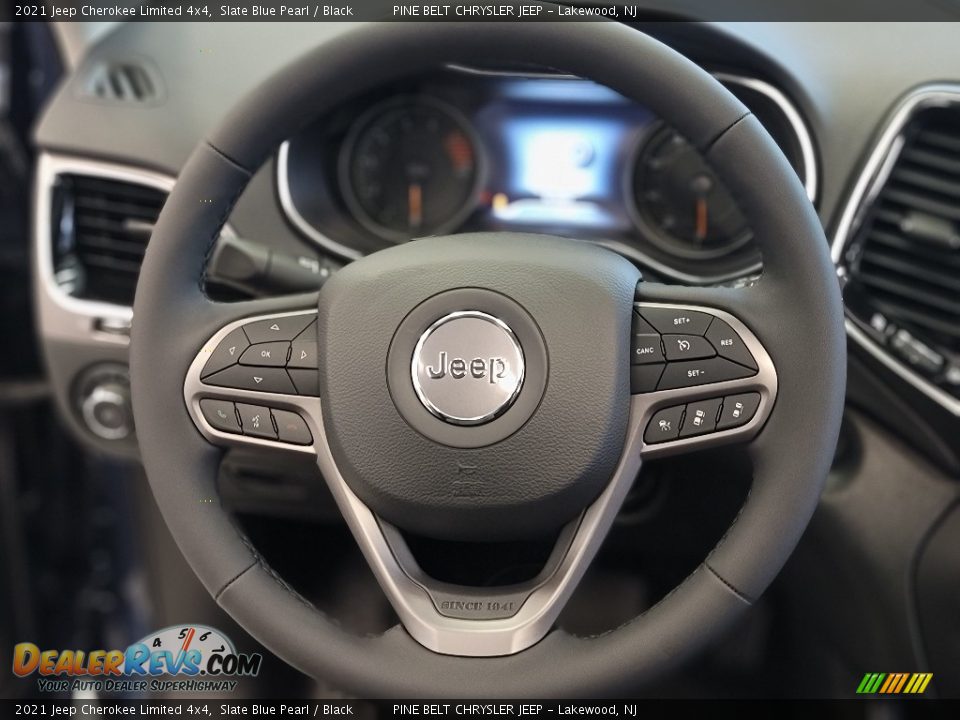 2021 Jeep Cherokee Limited 4x4 Steering Wheel Photo #10