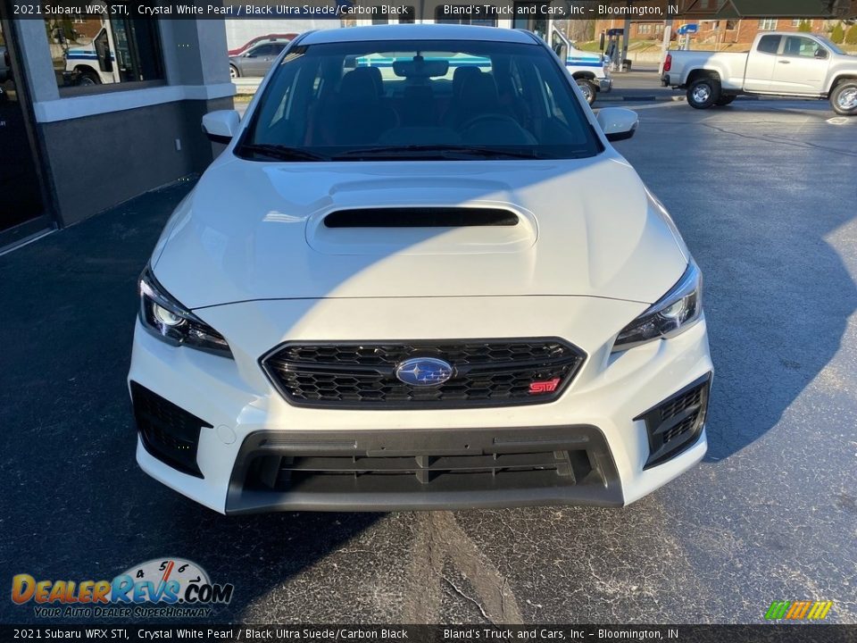 2021 Subaru WRX STI Crystal White Pearl / Black Ultra Suede/Carbon Black Photo #3