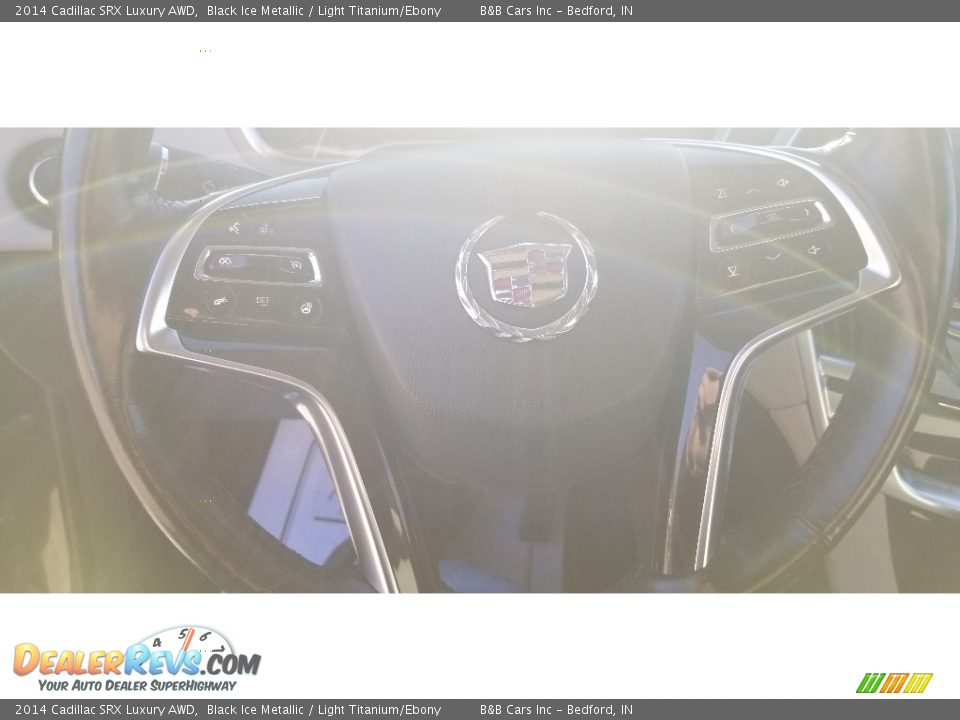 2014 Cadillac SRX Luxury AWD Black Ice Metallic / Light Titanium/Ebony Photo #17