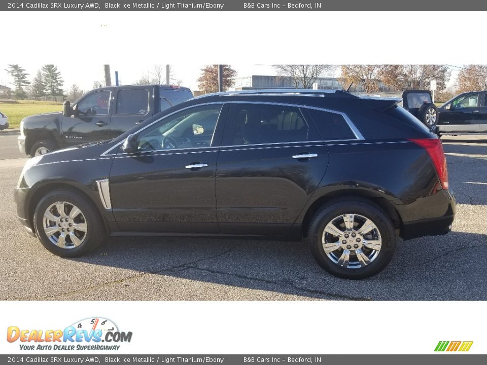 2014 Cadillac SRX Luxury AWD Black Ice Metallic / Light Titanium/Ebony Photo #27