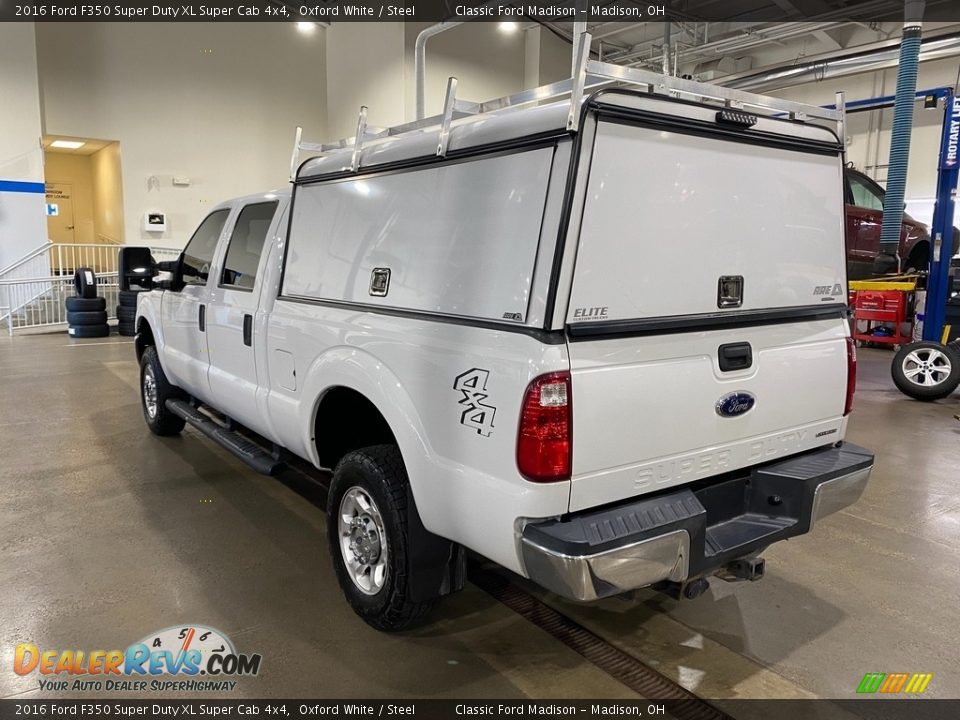 2016 Ford F350 Super Duty XL Super Cab 4x4 Oxford White / Steel Photo #3