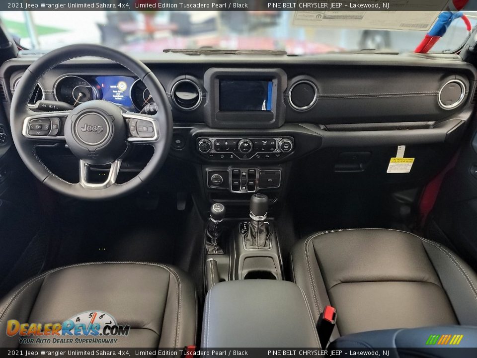 Dashboard of 2021 Jeep Wrangler Unlimited Sahara 4x4 Photo #7