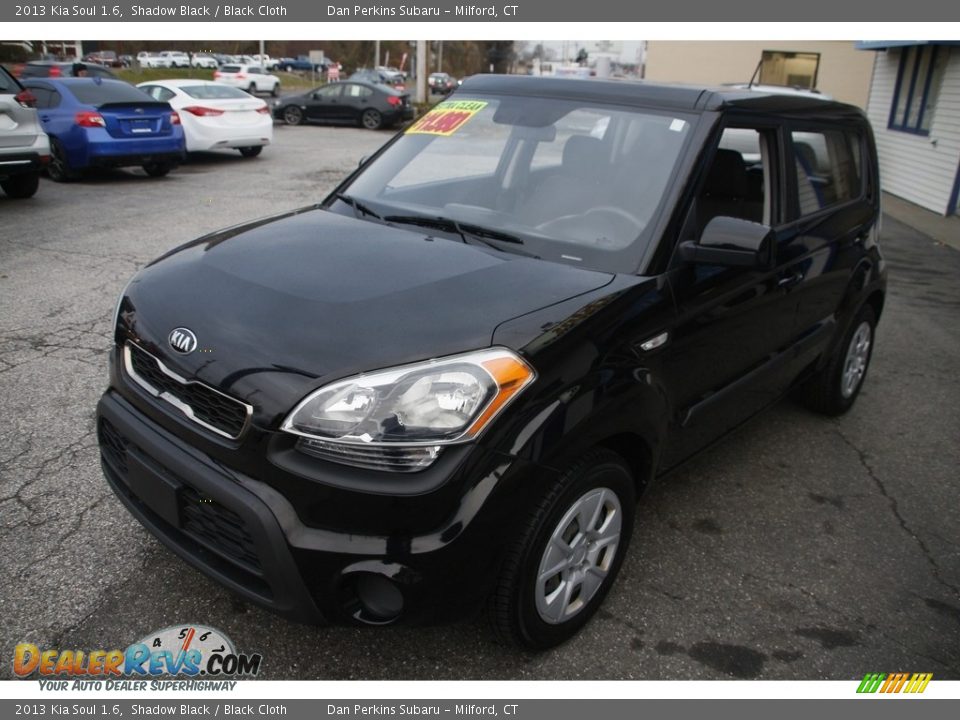 2013 Kia Soul 1.6 Shadow Black / Black Cloth Photo #1