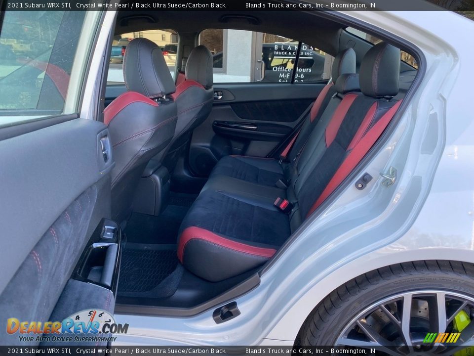 Rear Seat of 2021 Subaru WRX STI Photo #33