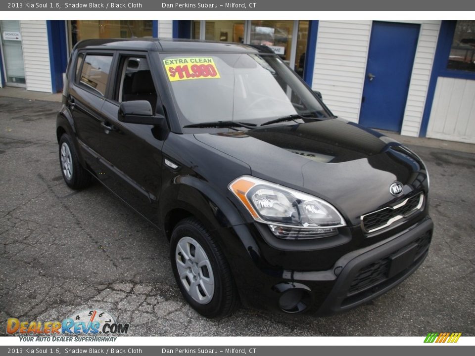 2013 Kia Soul 1.6 Shadow Black / Black Cloth Photo #3