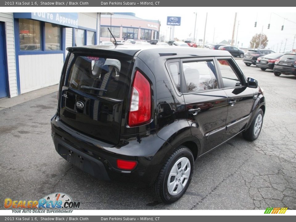 2013 Kia Soul 1.6 Shadow Black / Black Cloth Photo #5
