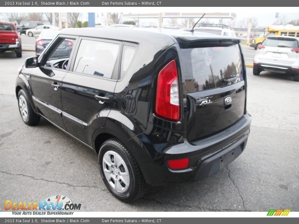 2013 Kia Soul 1.6 Shadow Black / Black Cloth Photo #7