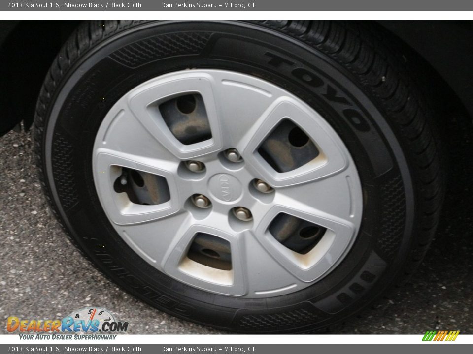 2013 Kia Soul 1.6 Shadow Black / Black Cloth Photo #9