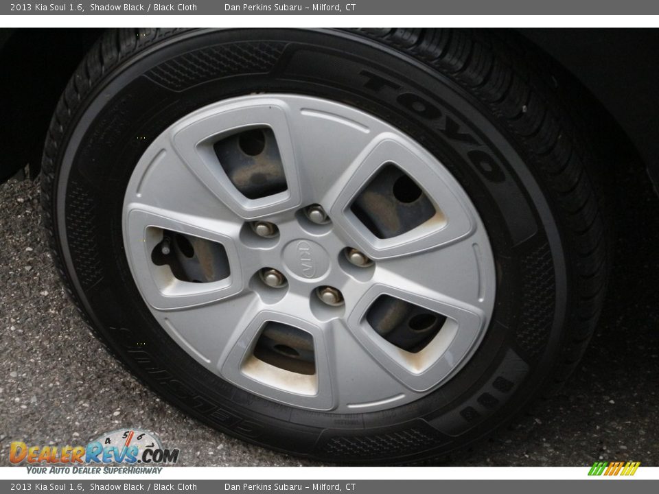 2013 Kia Soul 1.6 Shadow Black / Black Cloth Photo #10