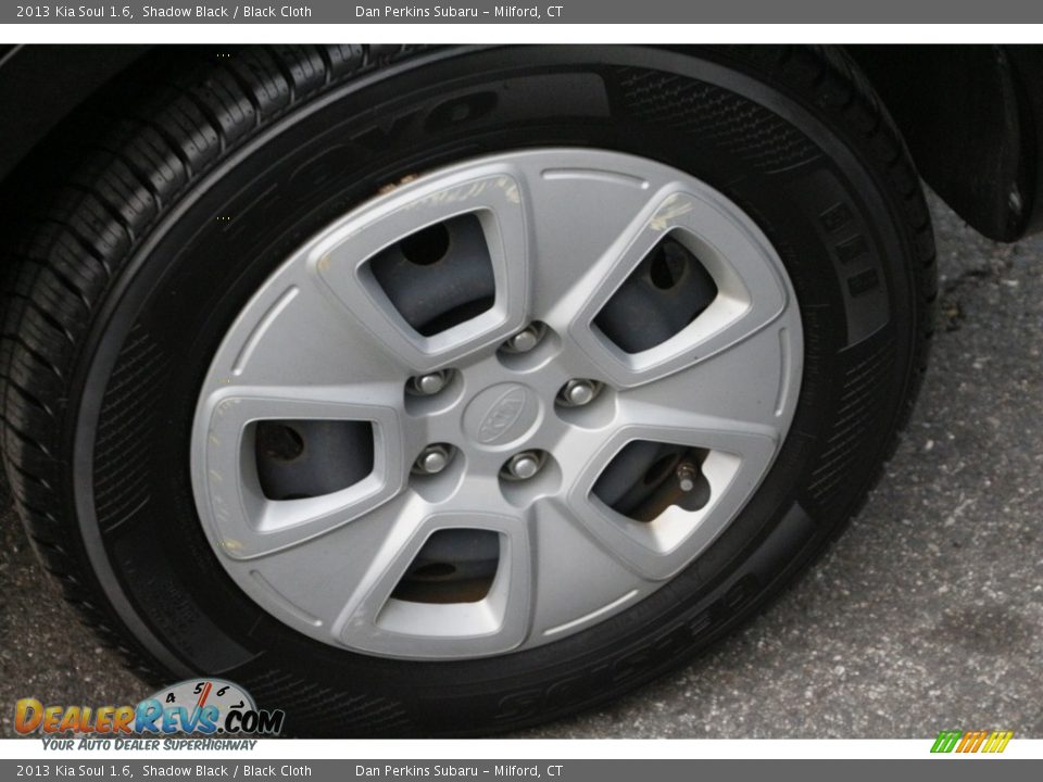 2013 Kia Soul 1.6 Shadow Black / Black Cloth Photo #12