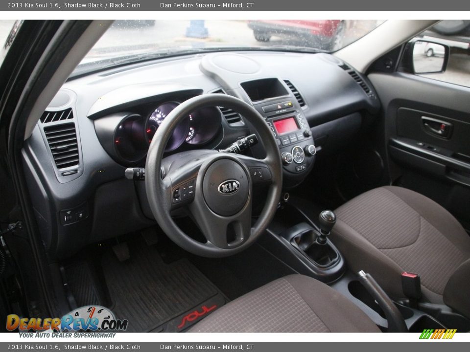 2013 Kia Soul 1.6 Shadow Black / Black Cloth Photo #14