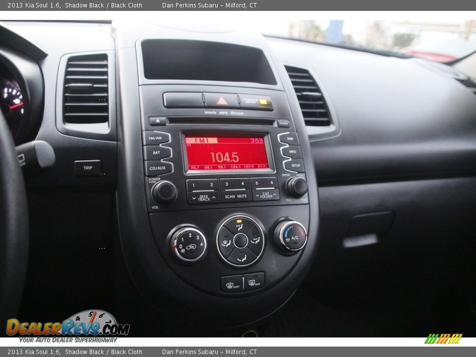 2013 Kia Soul 1.6 Shadow Black / Black Cloth Photo #22