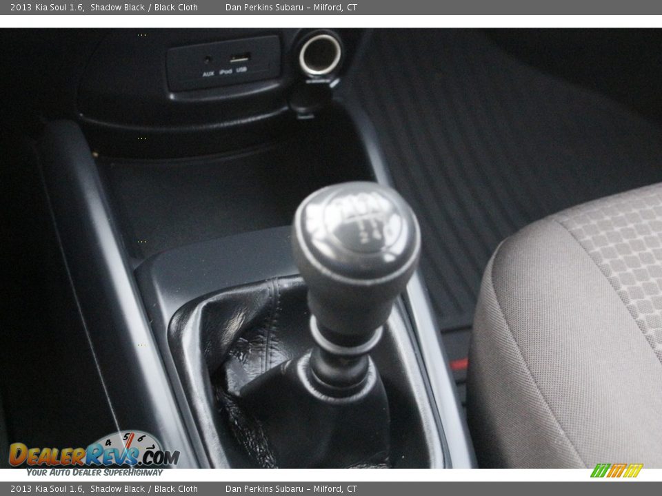 2013 Kia Soul 1.6 Shadow Black / Black Cloth Photo #23