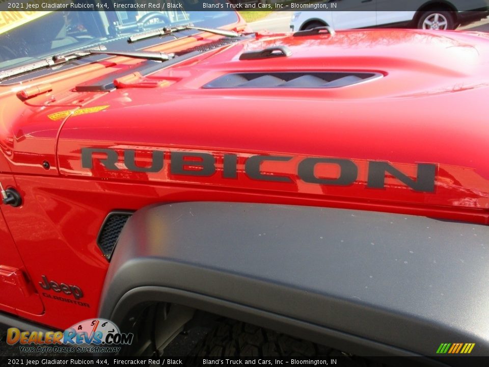 2021 Jeep Gladiator Rubicon 4x4 Firecracker Red / Black Photo #26