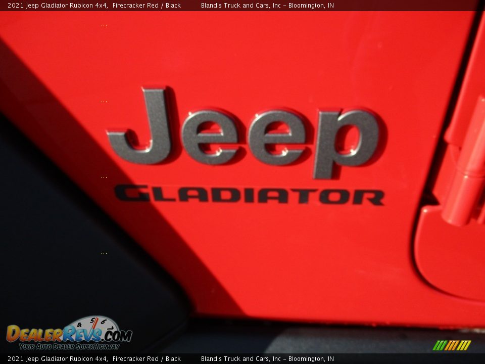 2021 Jeep Gladiator Rubicon 4x4 Firecracker Red / Black Photo #29