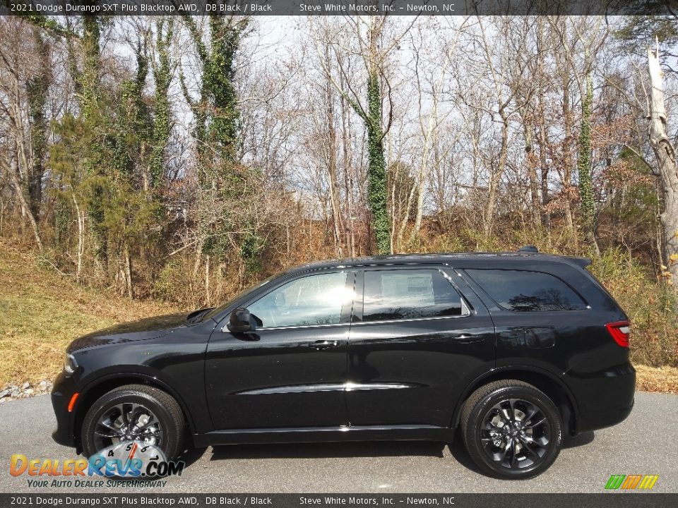 2021 Dodge Durango SXT Plus Blacktop AWD DB Black / Black Photo #1