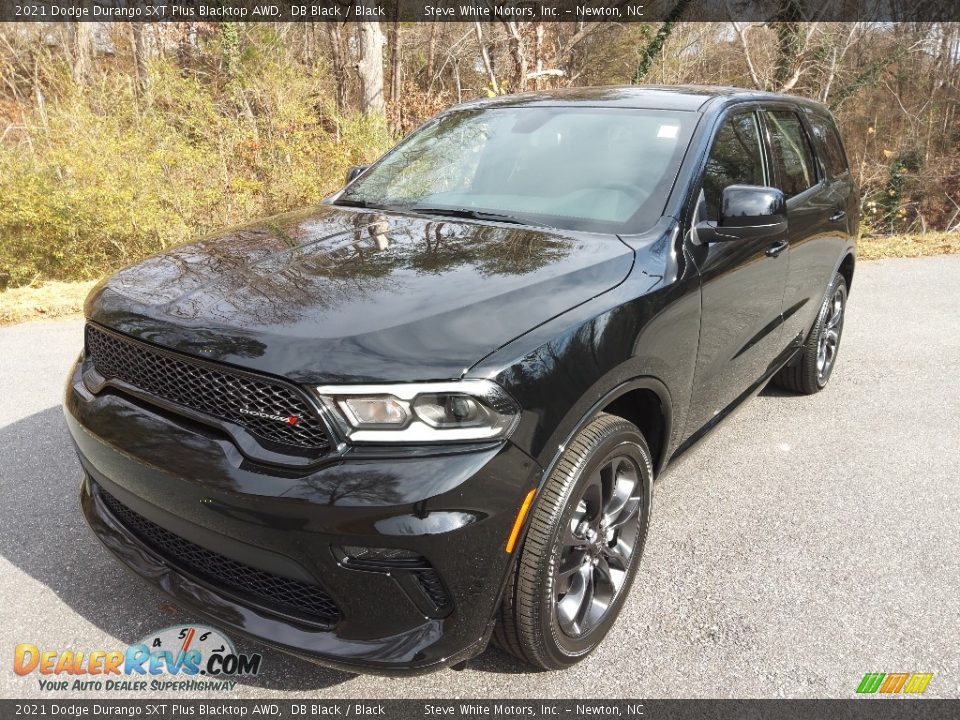 2021 Dodge Durango SXT Plus Blacktop AWD DB Black / Black Photo #2