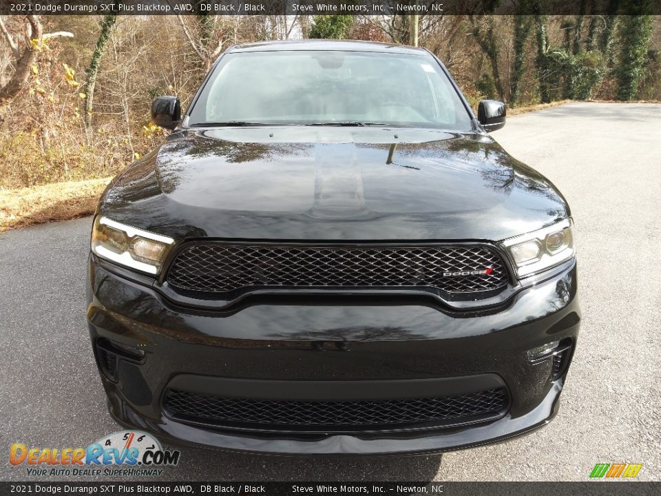 2021 Dodge Durango SXT Plus Blacktop AWD DB Black / Black Photo #3