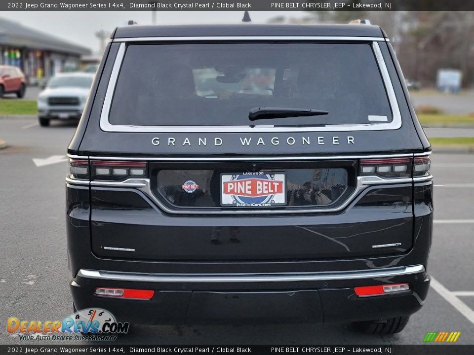 2022 Jeep Grand Wagoneer Series I 4x4 Diamond Black Crystal Pearl / Global Black Photo #7