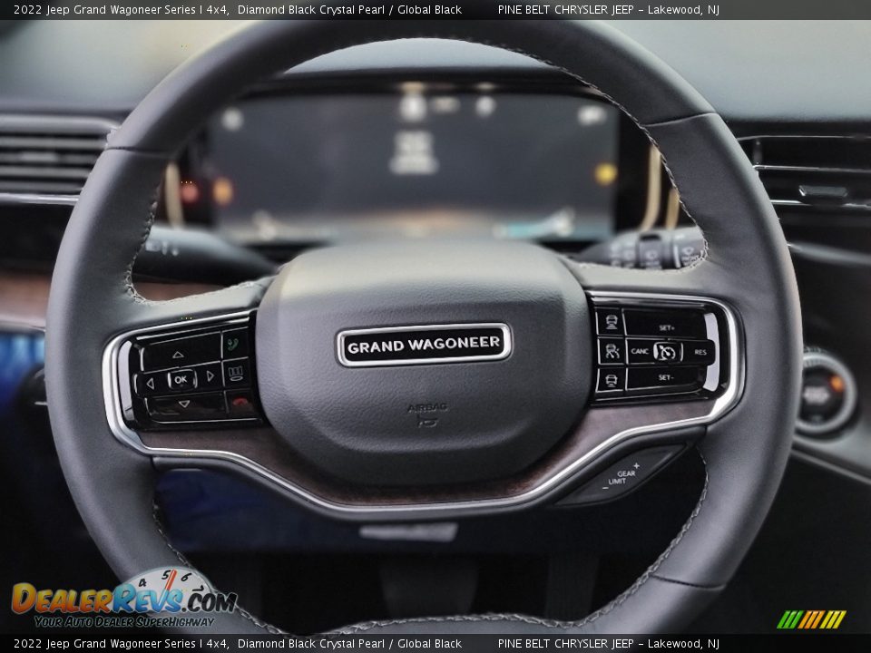 2022 Jeep Grand Wagoneer Series I 4x4 Steering Wheel Photo #12