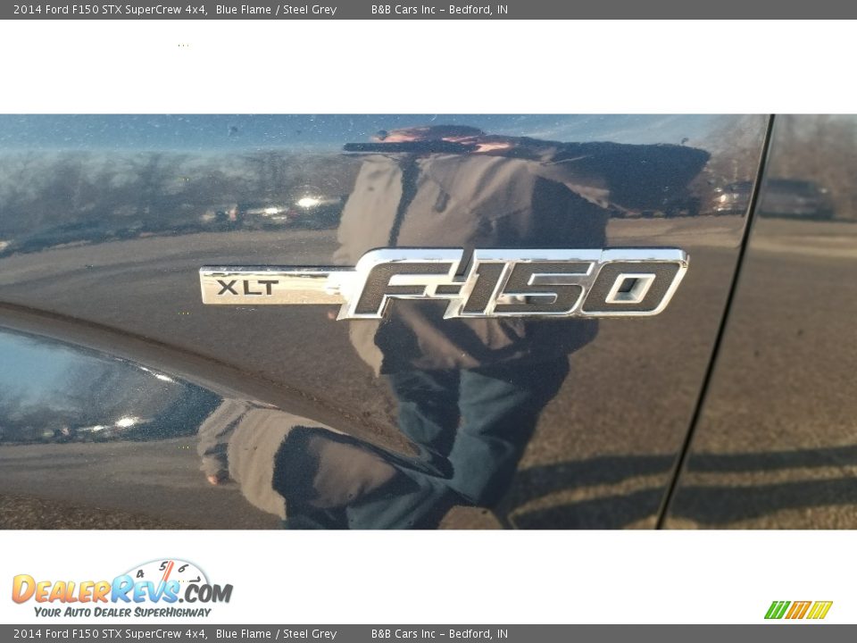 2014 Ford F150 STX SuperCrew 4x4 Blue Flame / Steel Grey Photo #9