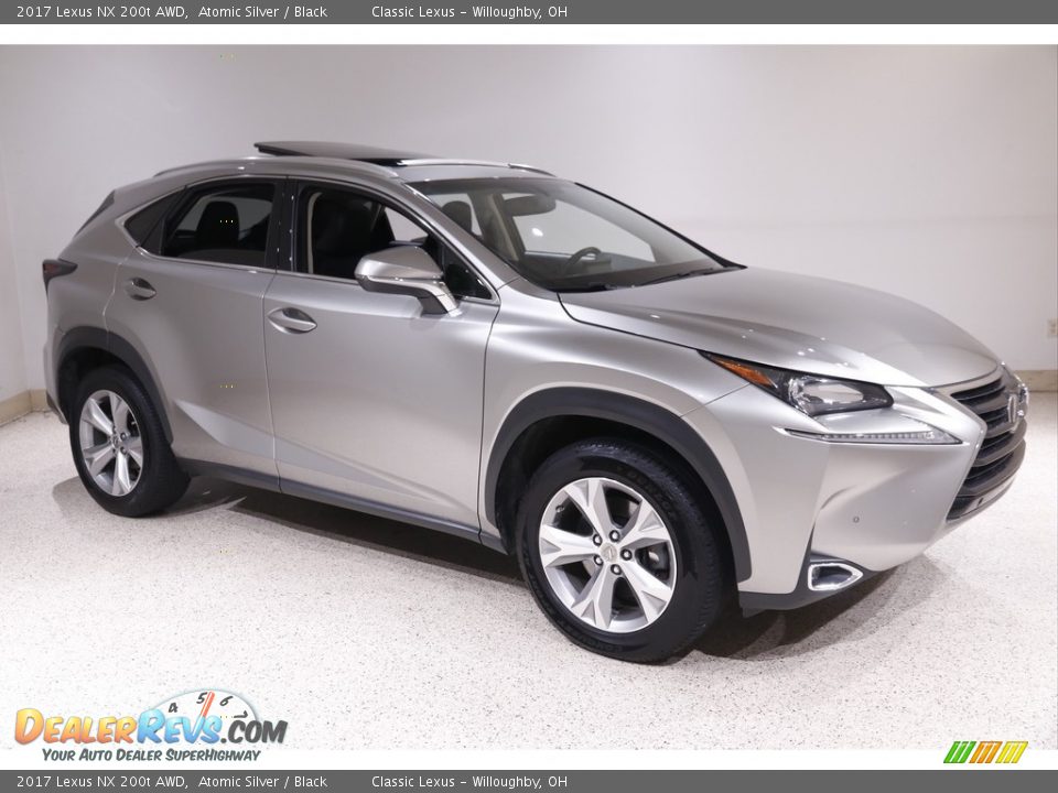 2017 Lexus NX 200t AWD Atomic Silver / Black Photo #1