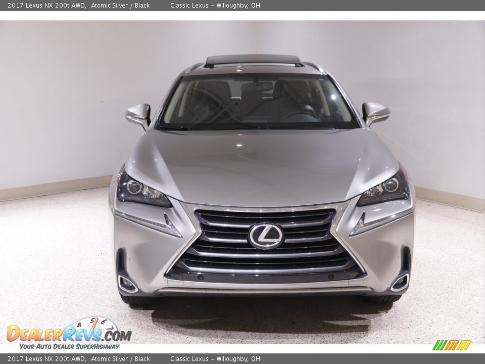 2017 Lexus NX 200t AWD Atomic Silver / Black Photo #2