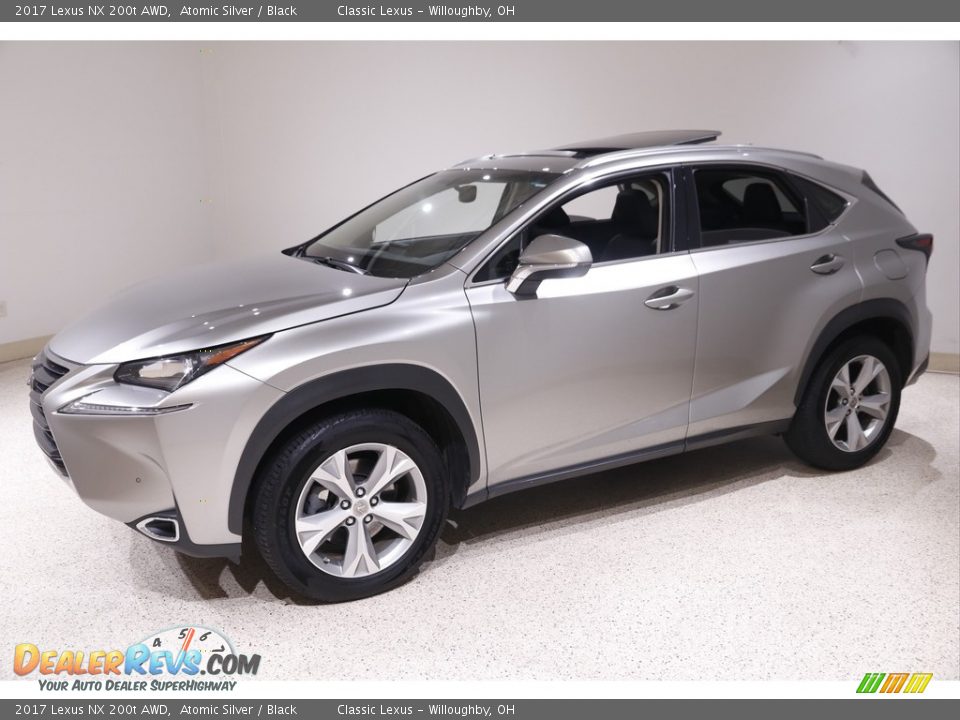 2017 Lexus NX 200t AWD Atomic Silver / Black Photo #3